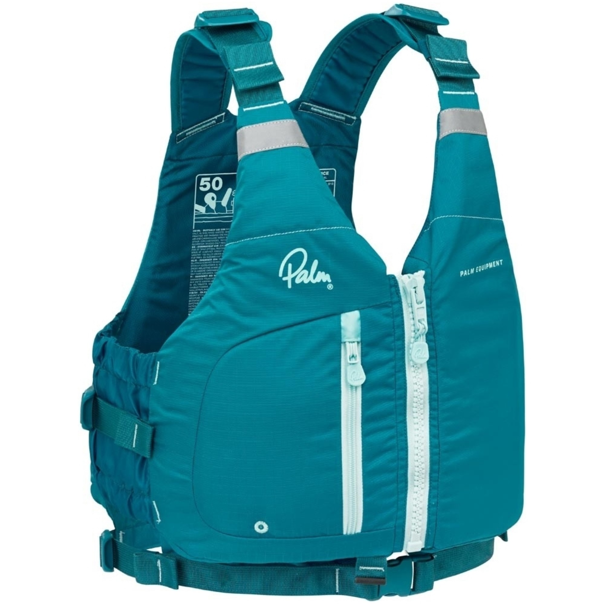 2024 Palm Womens Meander Touring Kayak PFD Buoyancy Aid 12642 Teal